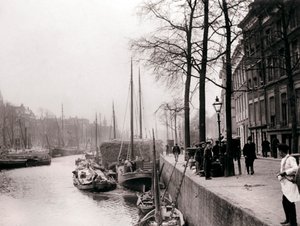 Kanalbåter, Rotterdam, 1898.