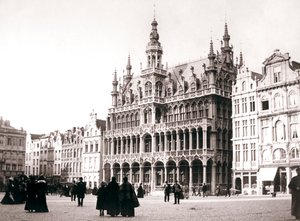 Market Square, Brussel, 1898.