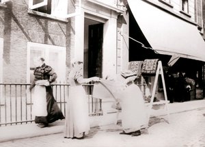 Kvinner, Rotterdam, Nederland, 1898