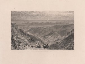Mussooree og Dhoon fra Landour av James Baylis Allen