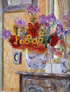 Blomster i salongen, Chateau de Nanteuil
