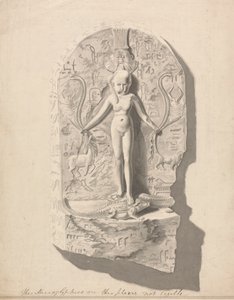No.1 En tabell over hieroglyfer funnet i Axum av James Bruce