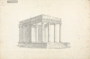 Pl. VIII Jupiters tempel i Theben av James Bruce