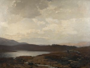 Dinnet Moor (olje på lerret)
