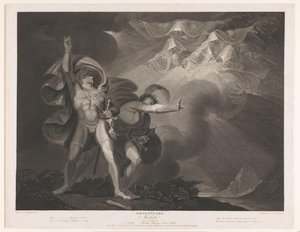 Tre hekser dukker opp for Macbeth og Banquo Shakespeare / Macbeth (tittel på objekt)