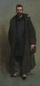 Portrett av William Merritt Chase av James Carroll Beckwith