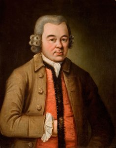 Portrett av Christopher Fuller d.1786, 1750-1780. av James Coleman