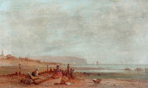 På den franske kysten, 1880 av James Cullett