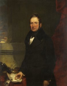 Portrett av William Fripp Esq., D.L., J.P. (olje på lerret)