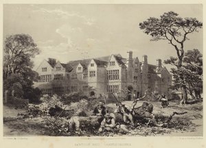 Sawston Hall, Cambridgeshire av James Dafforne