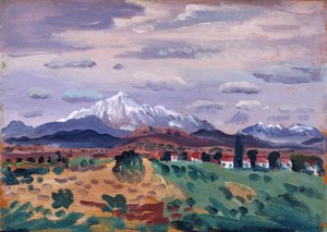 Canigou i snøen