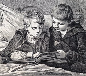 illustrasjon som viser brødre av James Dromgole Linton
