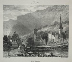 En serie med emner fra verkene til den avdøde R. P. Bonington: En studie fra naturen ..., 1829. av James Duffield Harding