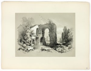 Aliscamps, W. Arles, fra Picturesque Selections av James Duffield Harding