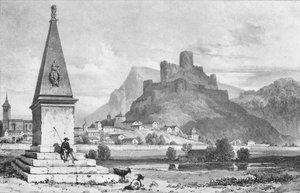 Almanza. Battle Field, 1823.