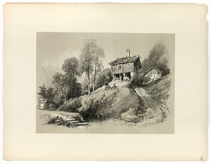 Brunnen, fra Picturesque Selections av James Duffield Harding
