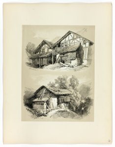 Brunnen, fra Picturesque Selections av James Duffield Harding