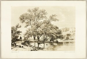 Vannpil, fra Parken og Skogen av James Duffield Harding