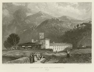 Klosteret i Vallombrosa av James Duffield Harding