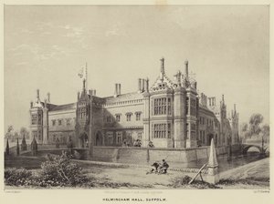 Helmingham Hall, Suffolk av James Duffield Harding