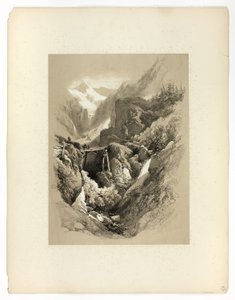 Saint Gothard, W. Wasen, fra Picturesque Selections av James Duffield Harding
