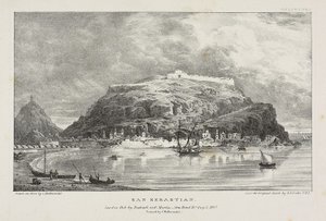 San Sebastian av James Duffield Harding