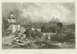 Spoleto av James Duffield Harding