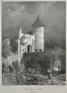 Pittoreske og romantiske reiser i det gamle Frankrike. Franche-Comte..., 1825. av James Duffield Harding