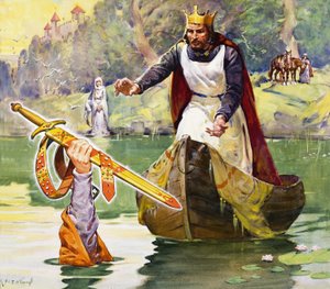 Kjente partnerskap: Arthur og Excalibur