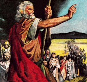 Moses i ødemarken av James Edwin McConnell
