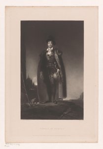 Portrett av John Philip Kemble, som Hamlet av James Egan