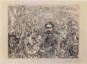 Demoner som erter meg av James Ensor