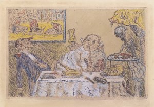 fråtsing av James Ensor
