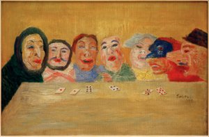 Kortspillende masker