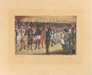 Napoleons avskjed av James Ensor