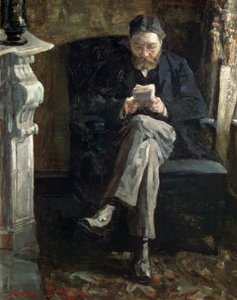 Portrett av kunstnerens far av James Ensor