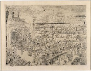 Romersk triumftog av James Ensor
