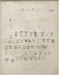 Serie av masker av James Sidney Ensor