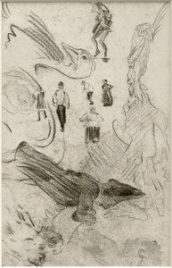 Silhuetter og groteske figurer av James Sidney Ensor