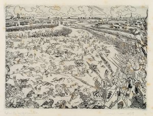 Slaget om Golden Spurs av James Ensor
