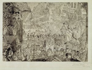 Kristi inntog i Brussel av James Ensor
