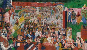 Kristi inntreden i Brussel i 1889, 1888.