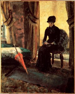 Den dystre damen av James Ensor