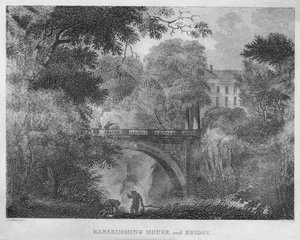 Barskimming House and Bridge, 1804