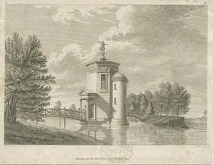 Shugborough - Vindenes tempel: gravering og [slutten av 1700-tallet] (trykk)