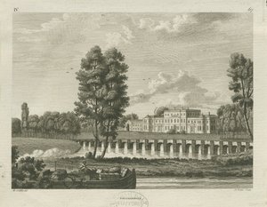 Shugborough Hall: gravering, nd [c 1782] (trykk) av James Fittler