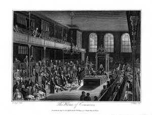 Underhuset, London, 1804.