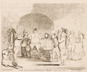 En ny måte å betale statsgjelden på av James Gillray