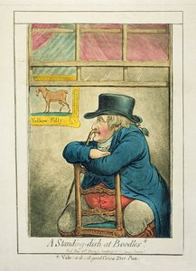 A Standing-dish at Boodles, utgitt av Hannah Humphrey, 1800 av James Gillray