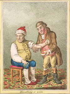Breathing a Vein, utgitt av Hannah Humphrey, 1804